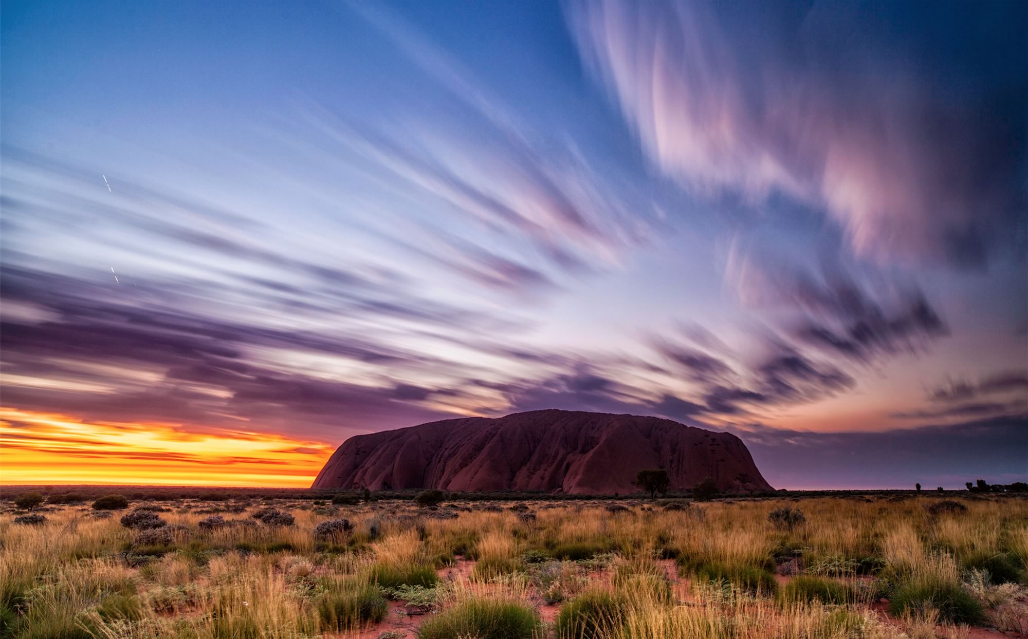 See Ayer’s Rock in Australia