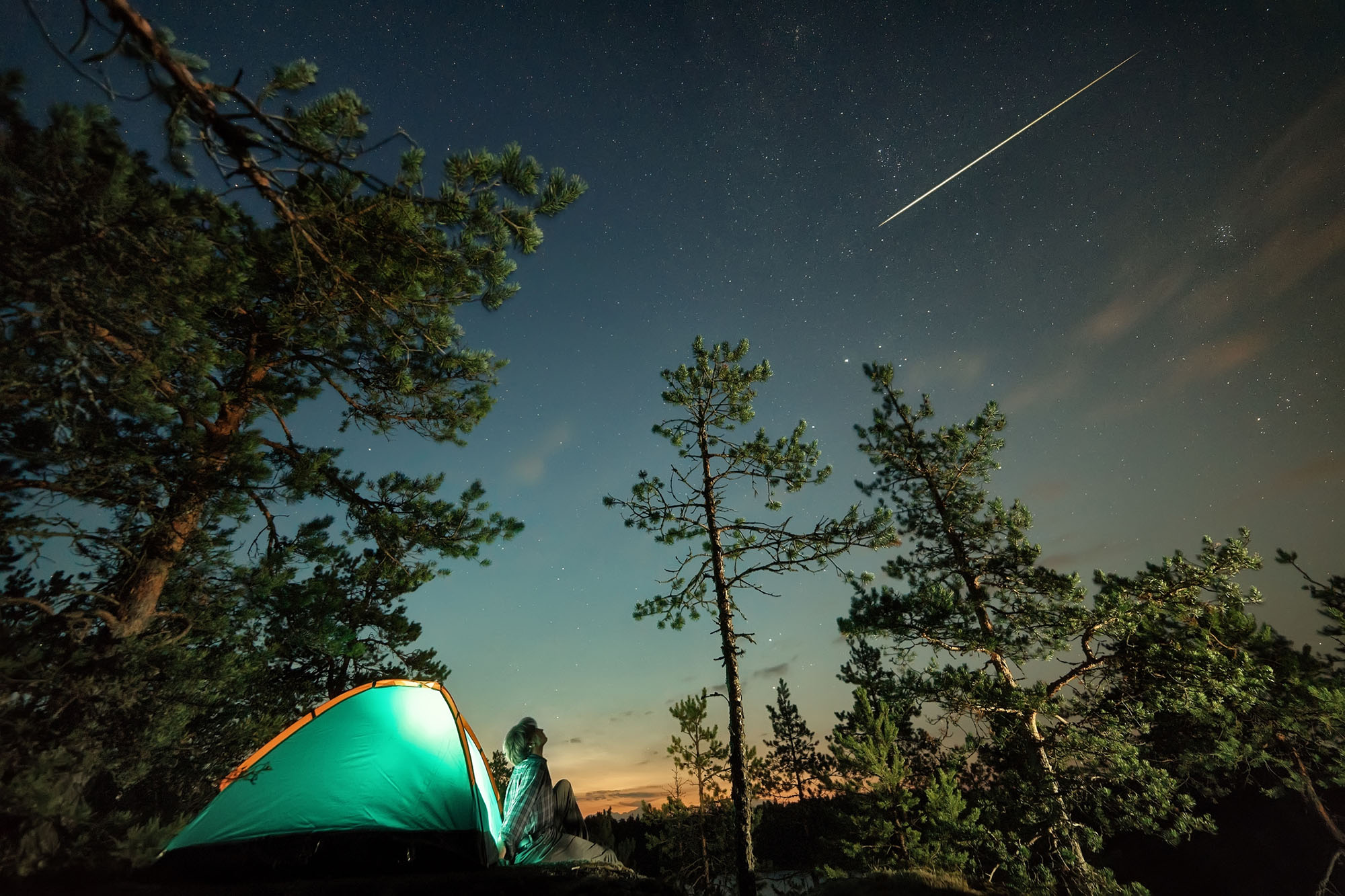 Visit a National Park and Camp Under the Stars
