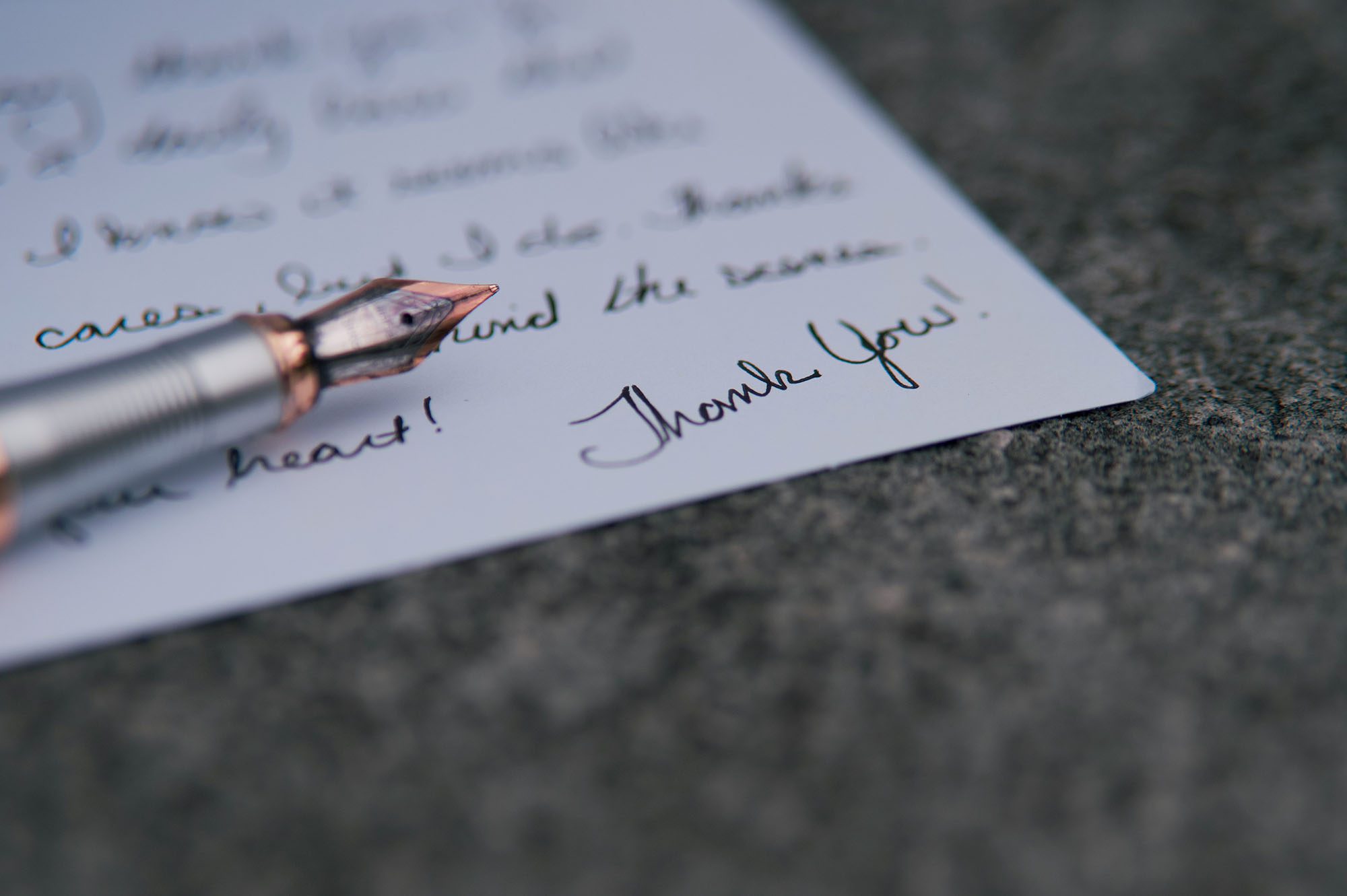 Write Thank-You Notes