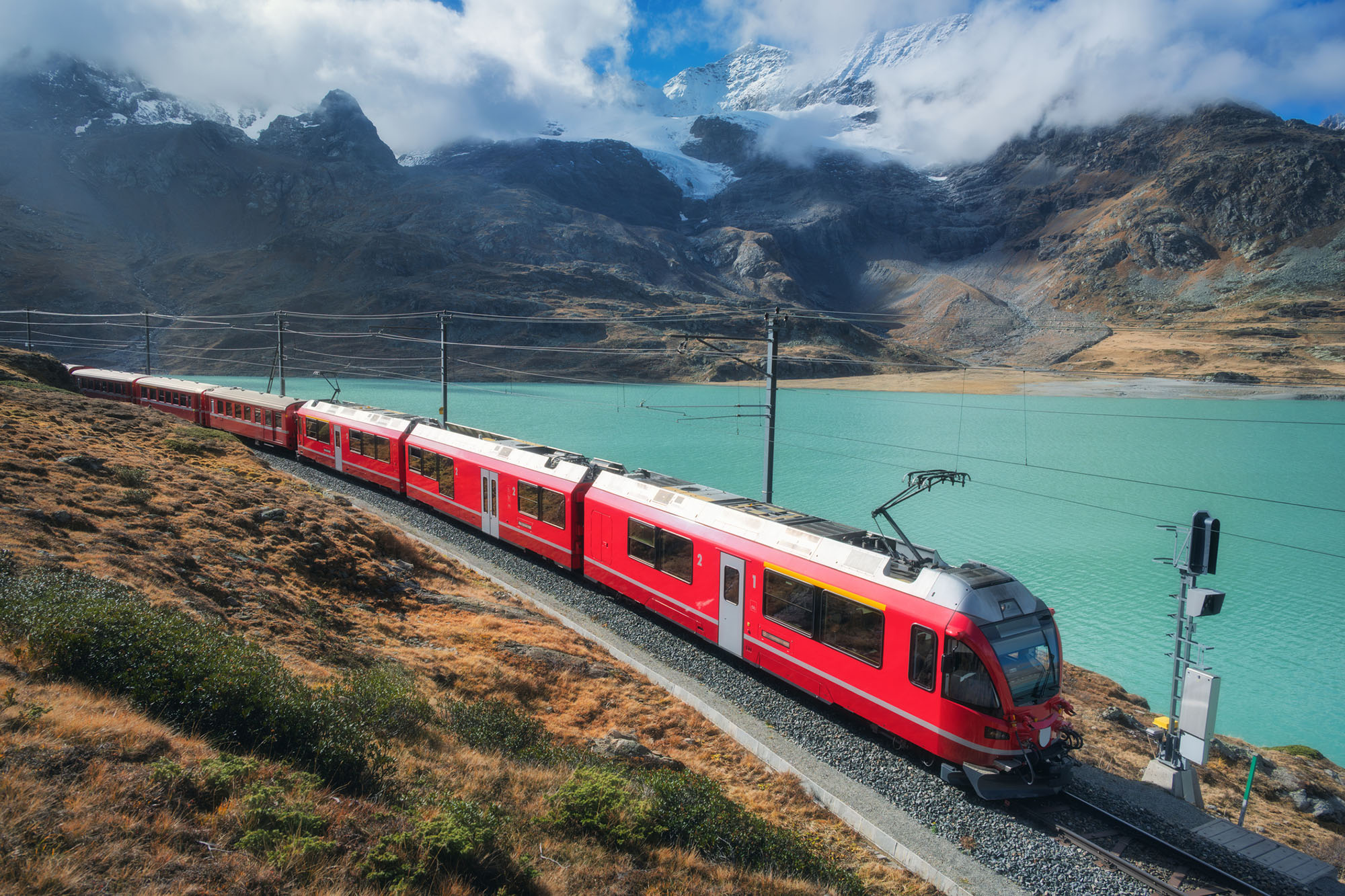 Ride the Glacier Express Through the Swiss Alps